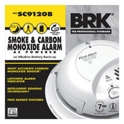 Brk Smoke/Co Alarm 120V Brk SC9120B-12ST